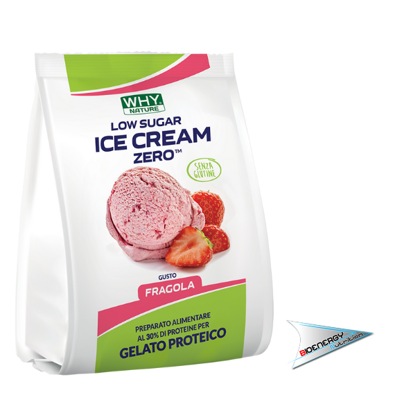 Why- ICE CREAM ZERO (Conf. 200 gr)   Fragola  